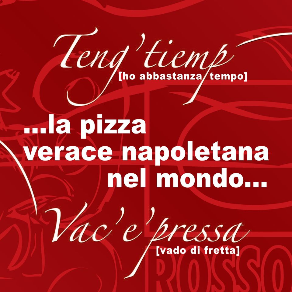 ..la pizza verace