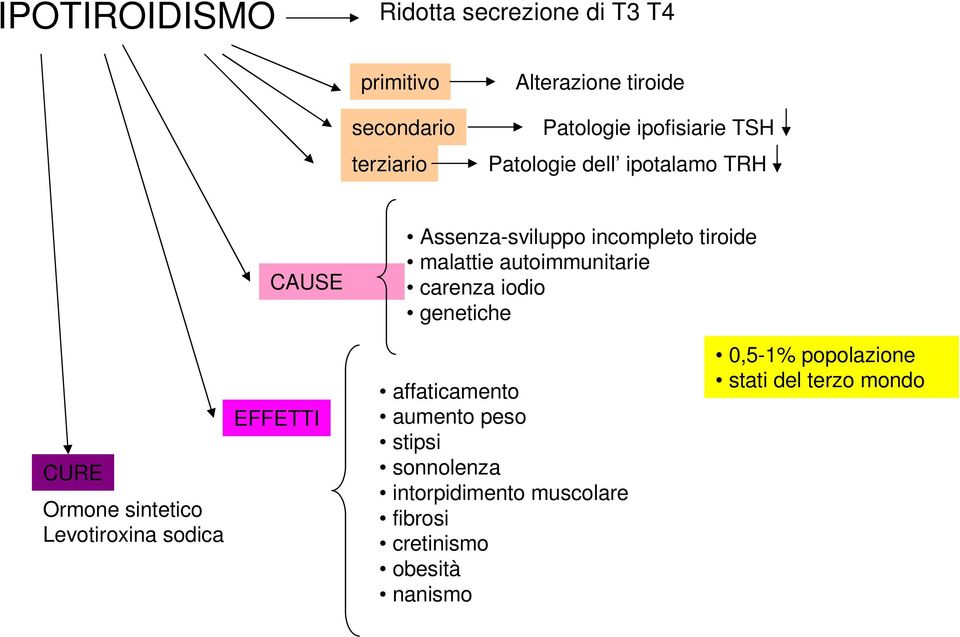 autoimmunitarie carenza iodio genetiche CURE Ormone sintetico Levotiroxina sodica EFFETTI affaticamento