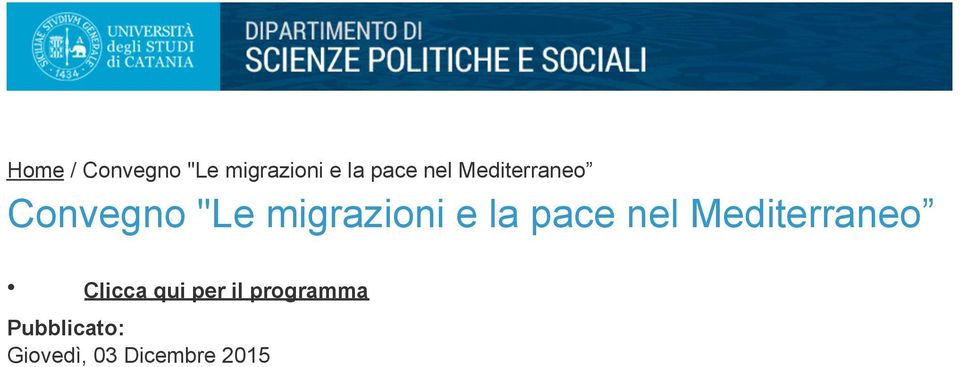 la pace nel Mediterraneo Clicca qui per il