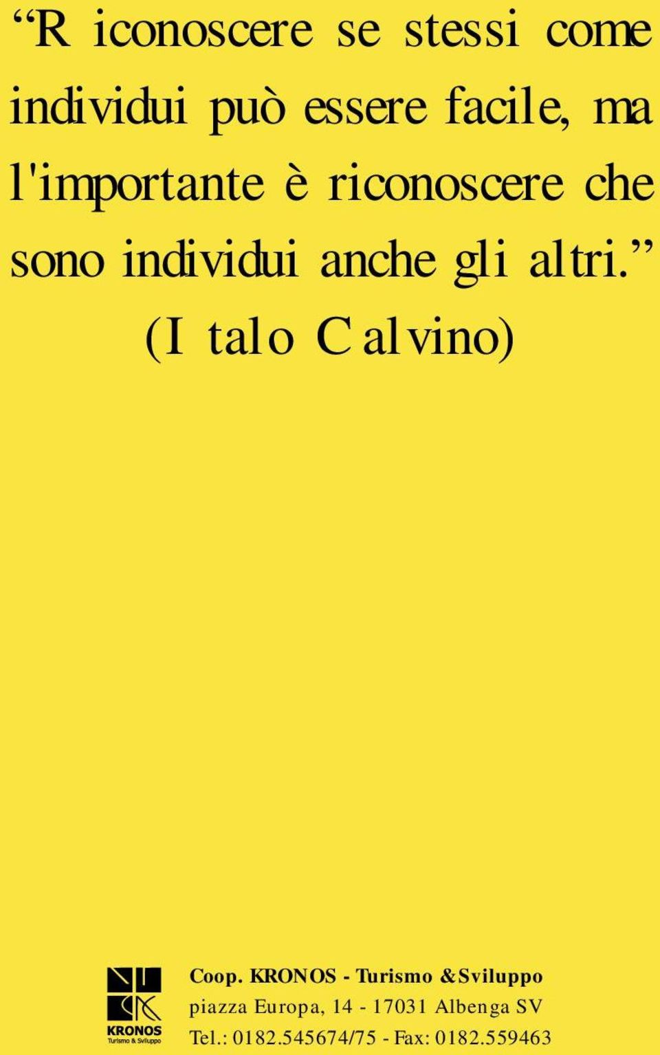 (Italo Calvino) Coop.