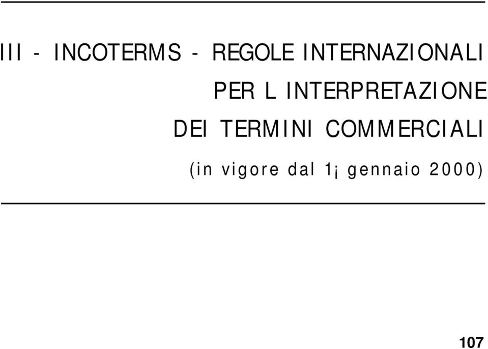 INTERPRETAZIONE DEI TERMINI