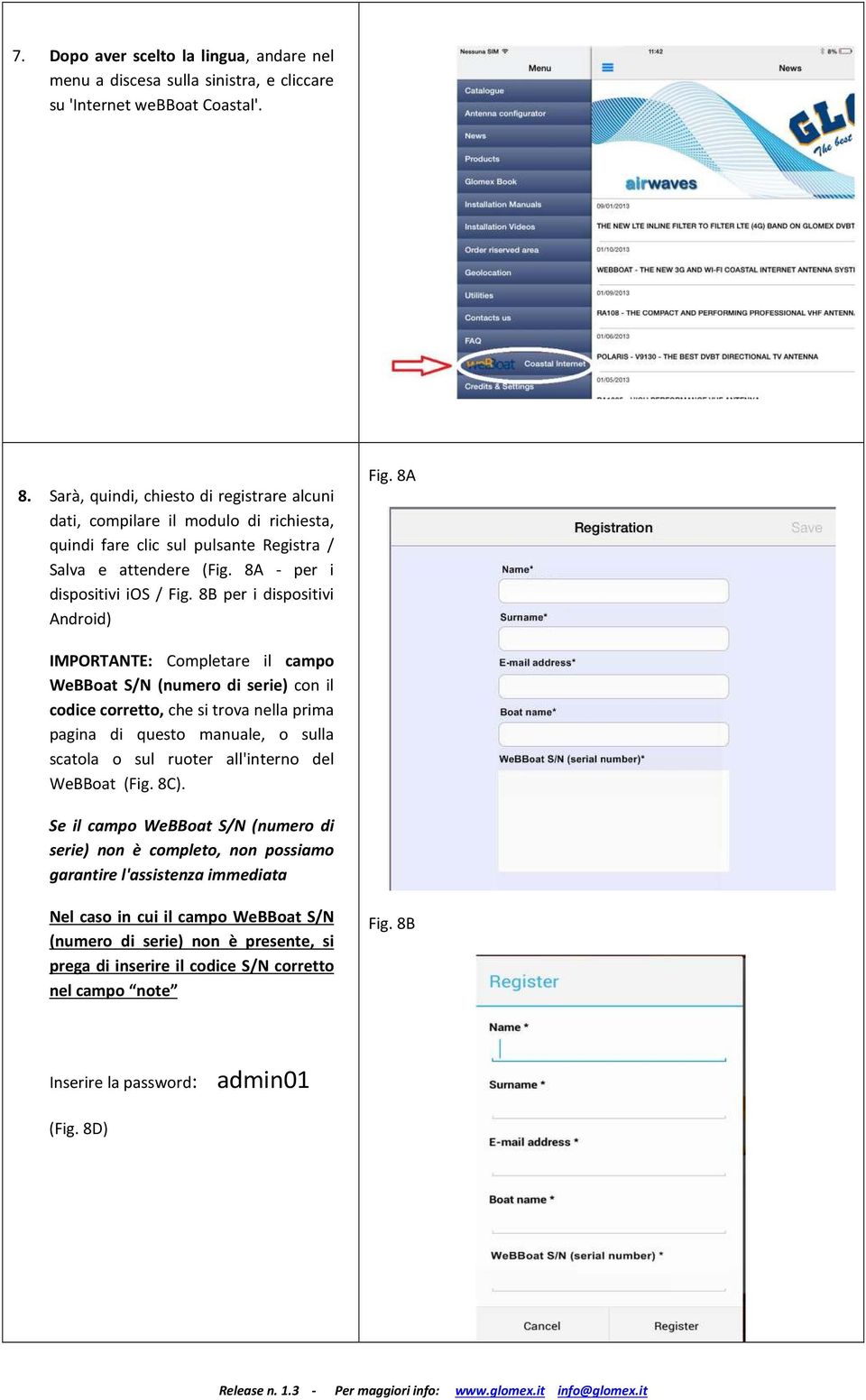 8B per i dispositivi Android) Fig.