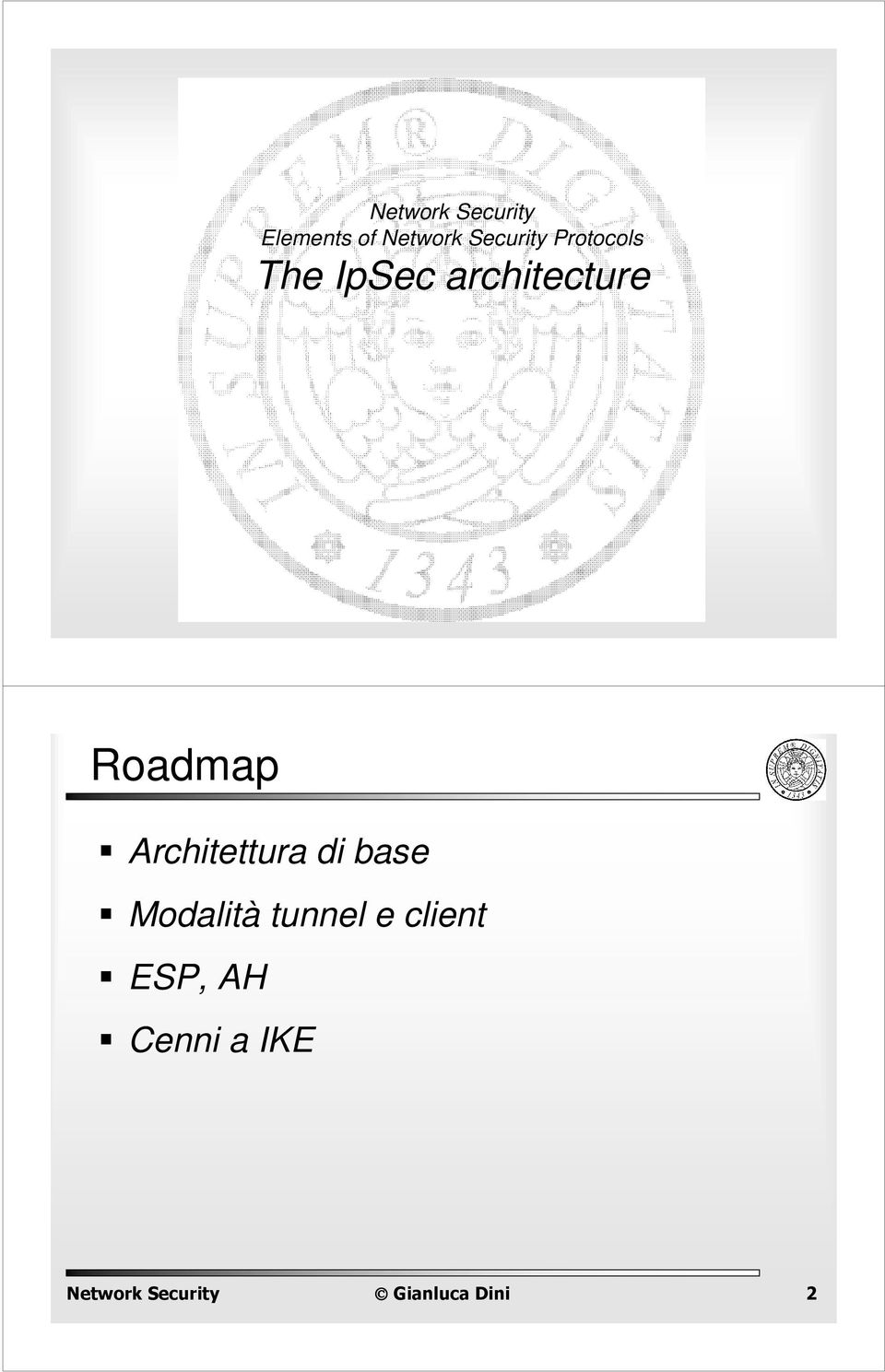 architecture Roadmap Architettura di