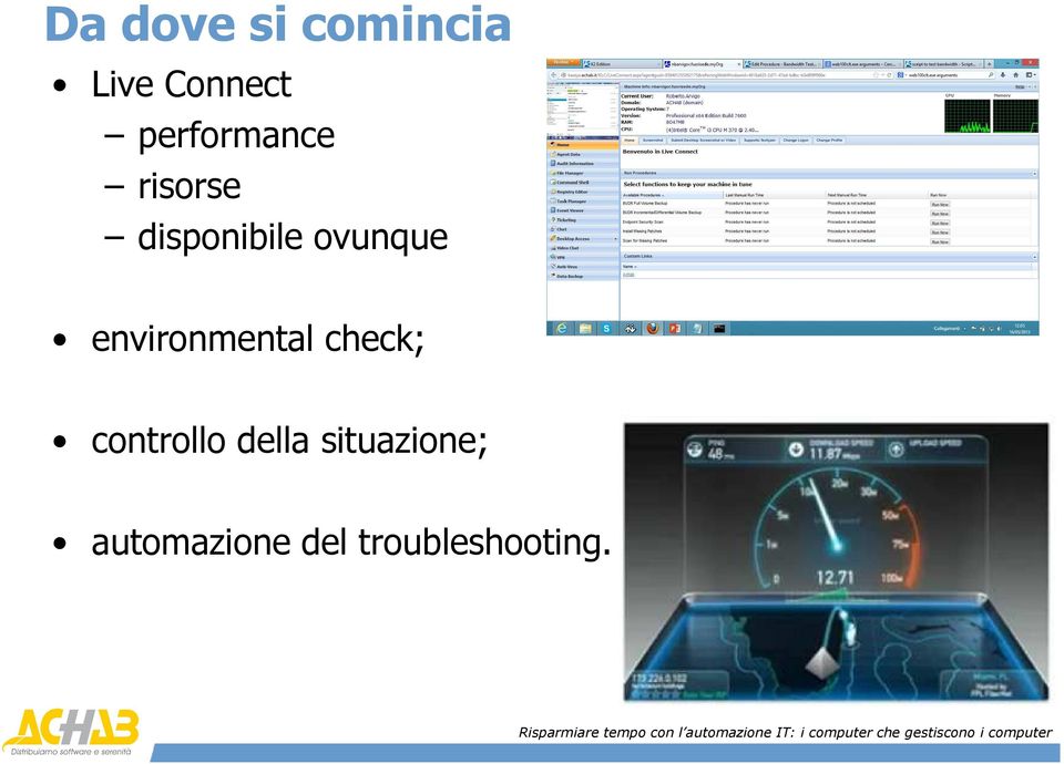 ovunque environmental check; controllo