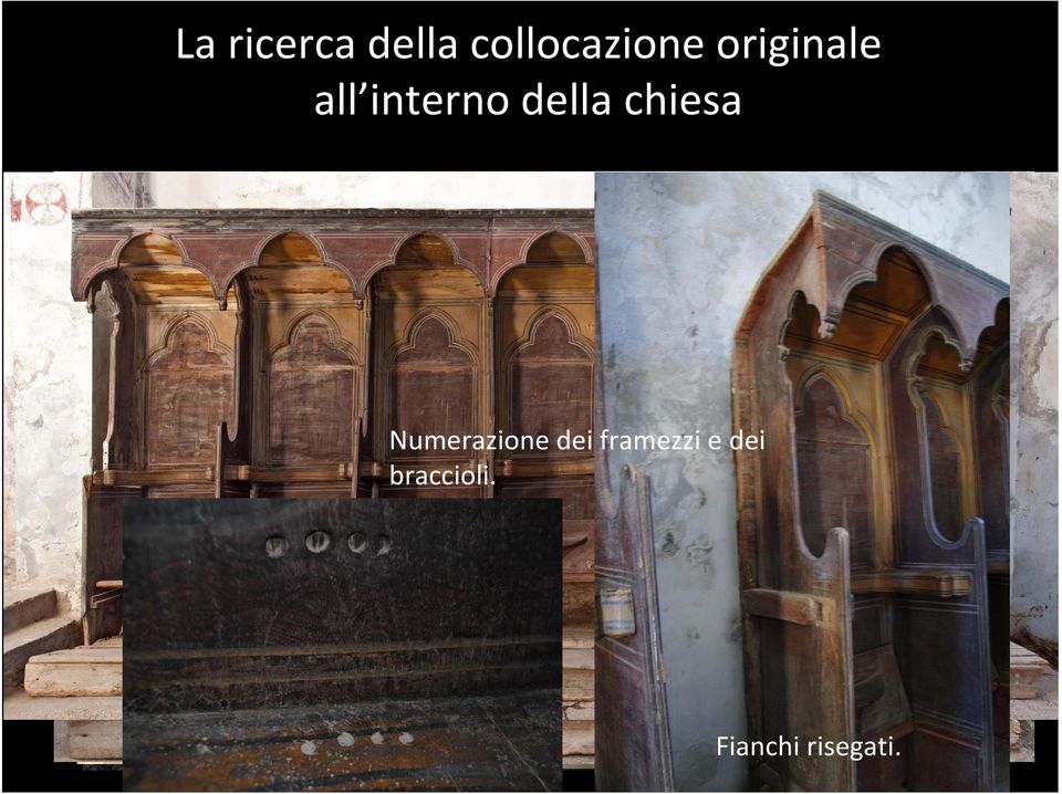 chiesa Numerazione dei