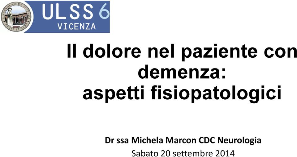 fisiopatologici Dr ssa Michela