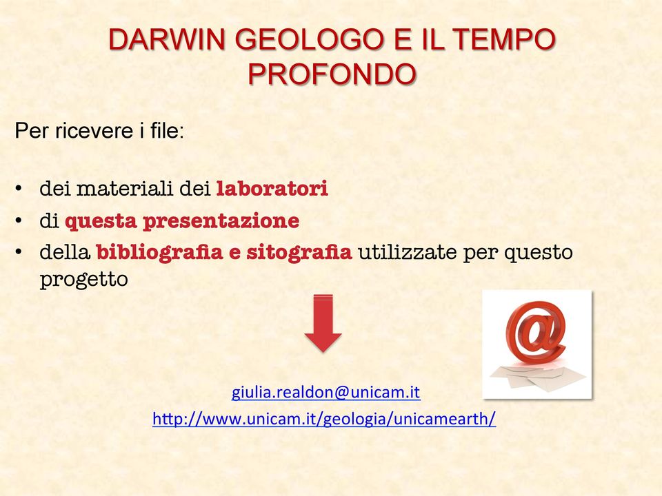 bibliografia e sitografia utilizzate per questo progetto