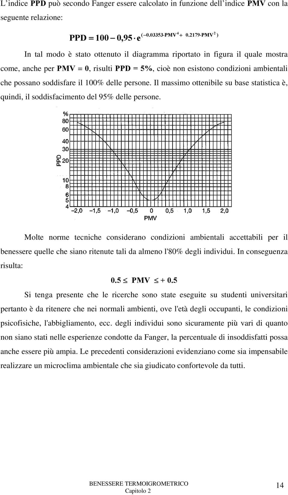 100% delle persone. Il massimo ottenibile su base statistica è, quindi, il soddisfacimento del 95% delle persone.