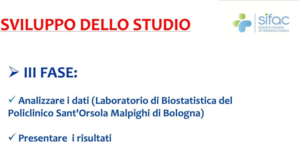 Biostatistica del Policlinico