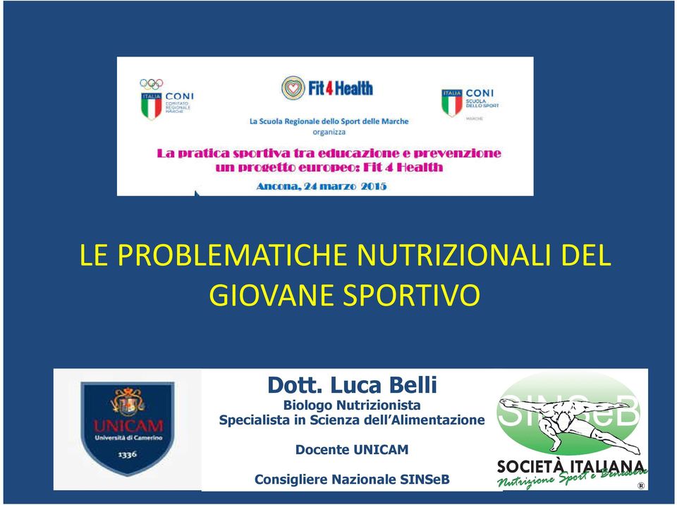 Luca Belli Biologo Nutrizionista