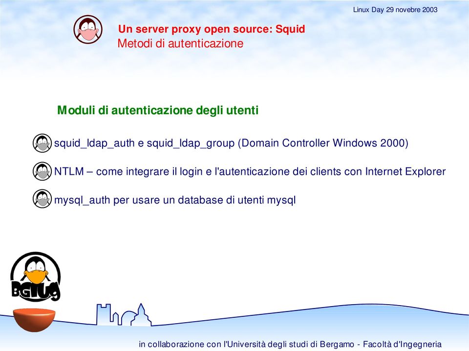 2000) NTLM come integrare il login e l'autenticazione dei clients