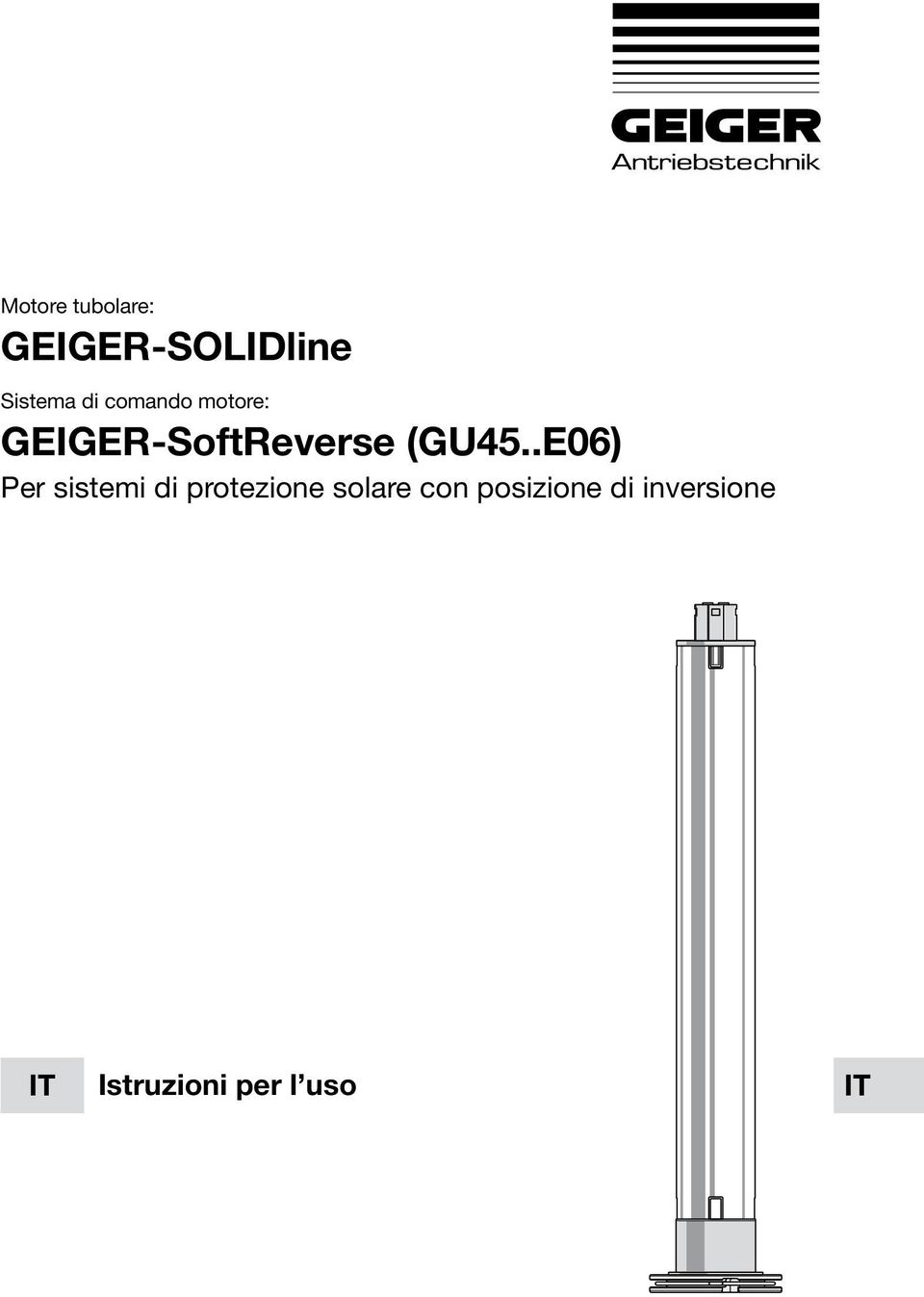 .E06) Per sistemi di protezione solare con posizione di inversione