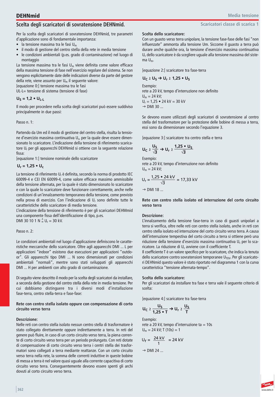 rete in media tensione le condizioni ambientali (p.es.