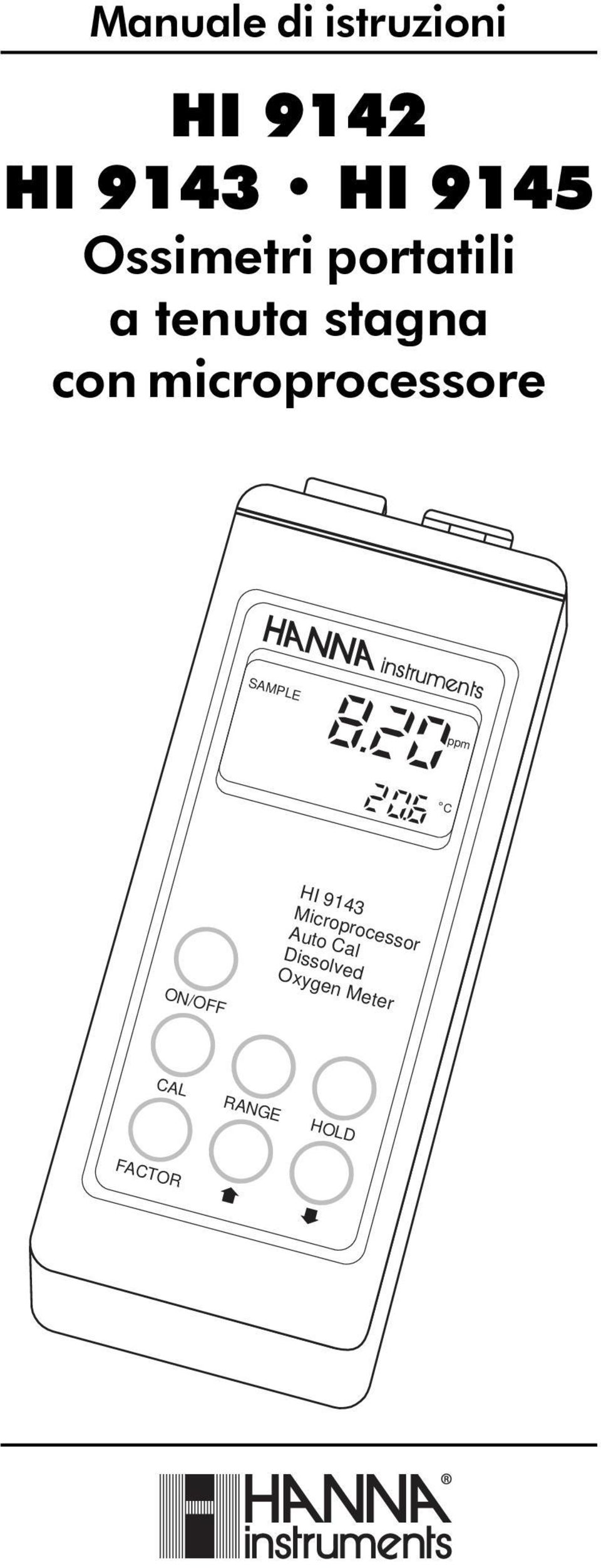 microprocessore SAMPLE ppm C HI 9143