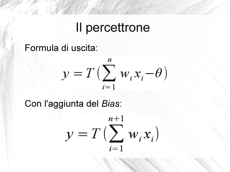 percettrone