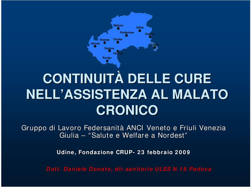 Giulia Salute e Welfare a Nordest Udine, Fondazione CRUP- 23