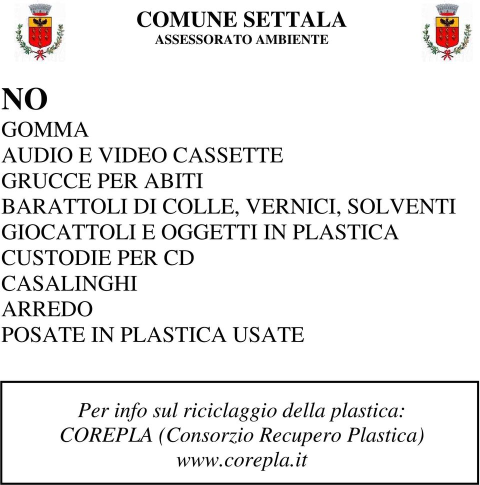 CASALINGHI ARREDO POSATE IN PLASTICA USATE Per info sul riciclaggio