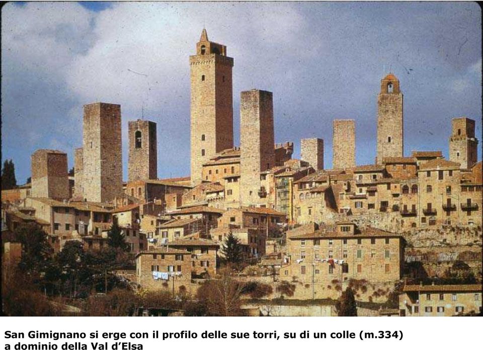 torri, su di un colle (m.