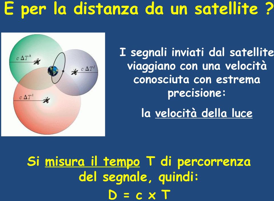 velocità conosciuta con estrema precisione: la