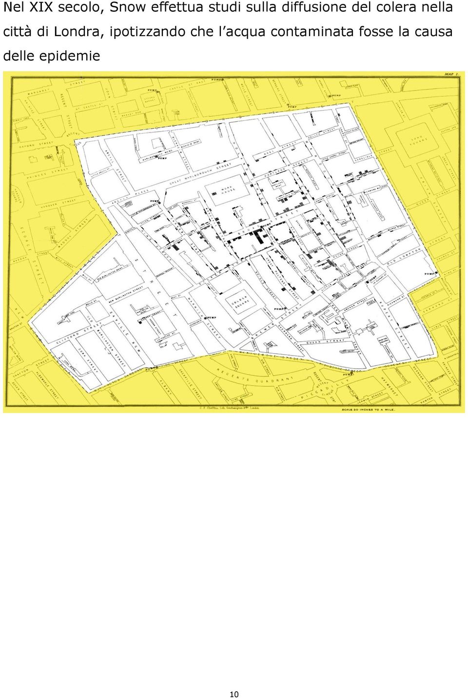 città di Londra, ipotizzando che l