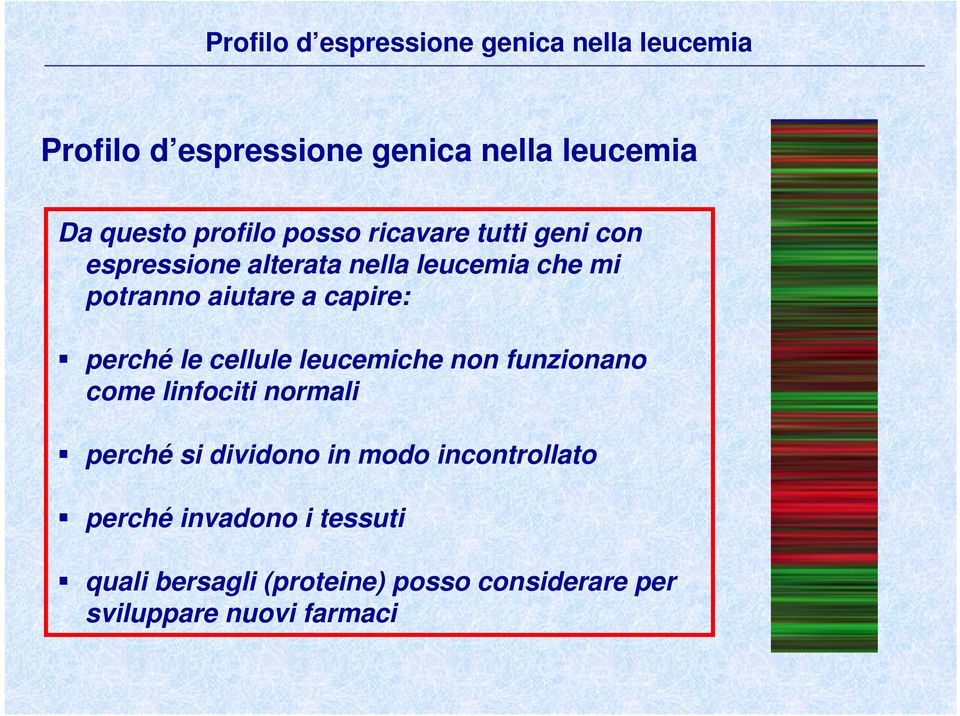 capire: perché le cellule leucemiche non funzionano come linfociti normali perché si dividono in modo