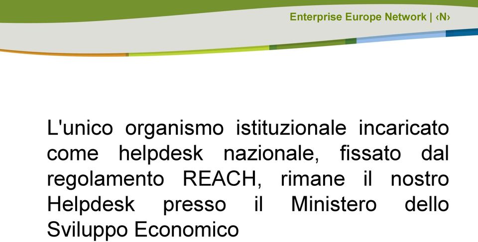 regolamento REACH, rimane il nostro