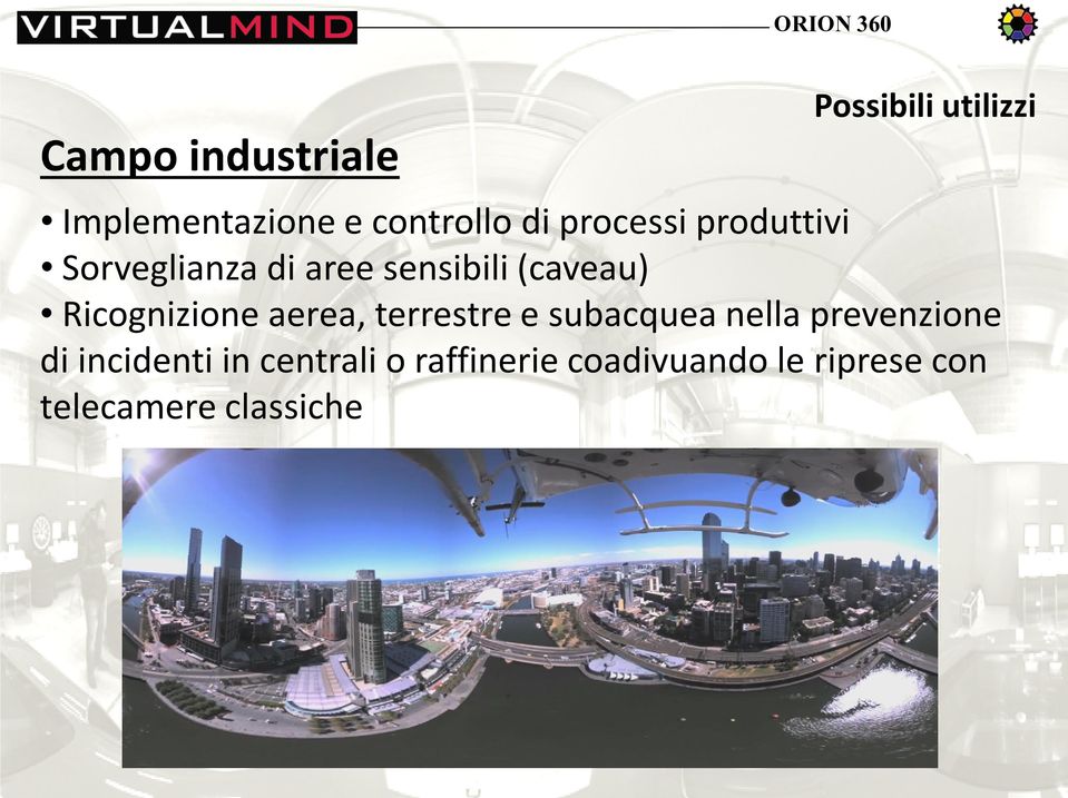 Ricognizione aerea, terrestre e subacquea nella prevenzione di