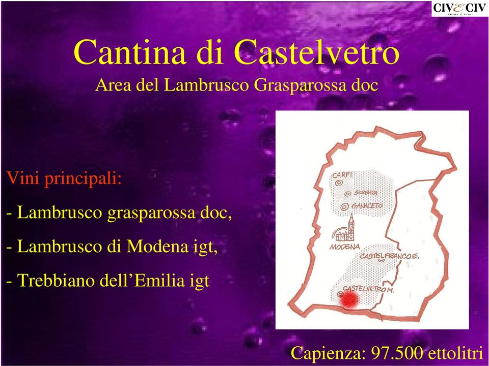 grasparossa doc, - Lambrusco di Modena igt, -