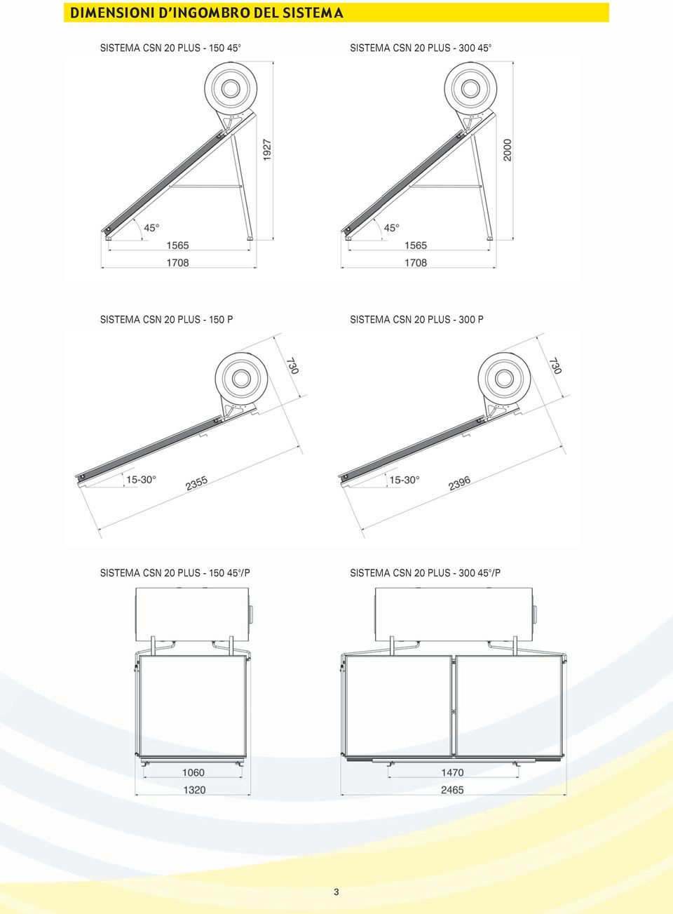 PLUS - 150 P SISTEMA CSN 20 PLUS - 300 P SISTEMA CSN