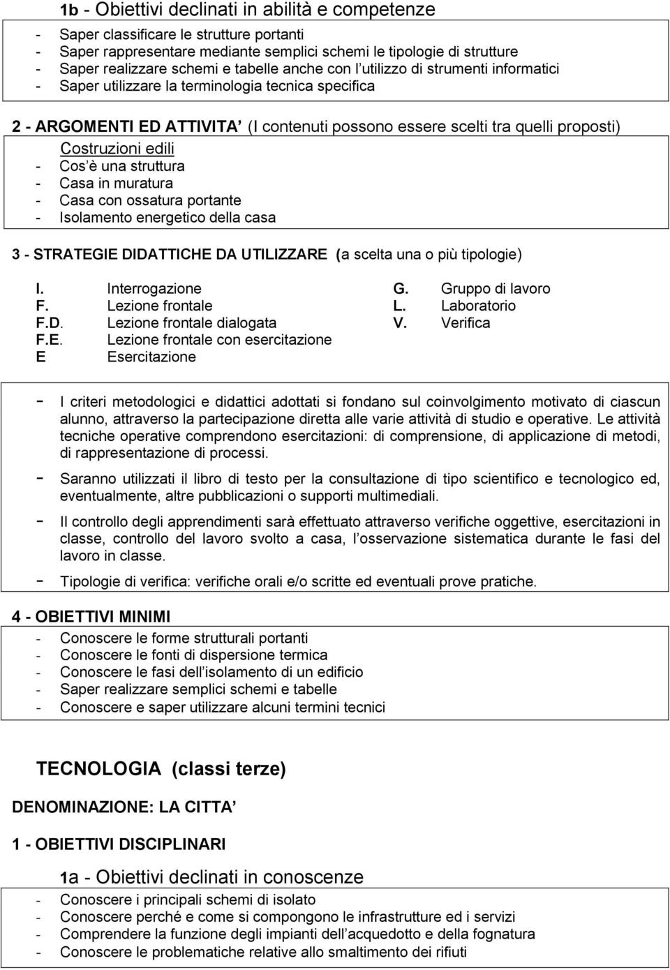 Isolamento energetico della casa F.D. Lezione frontale dialogata V.