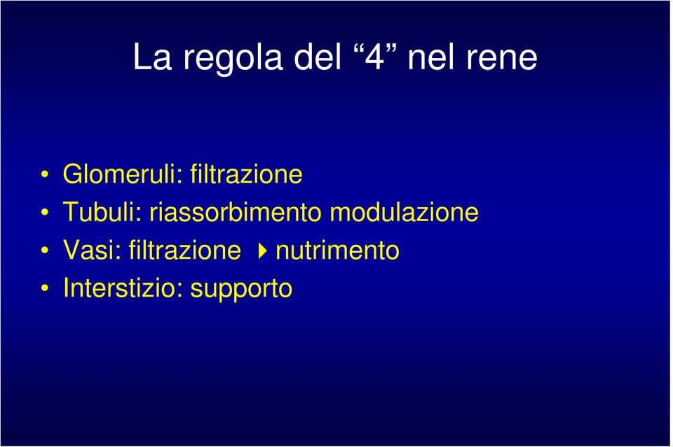 riassorbimento modulazione Vasi: