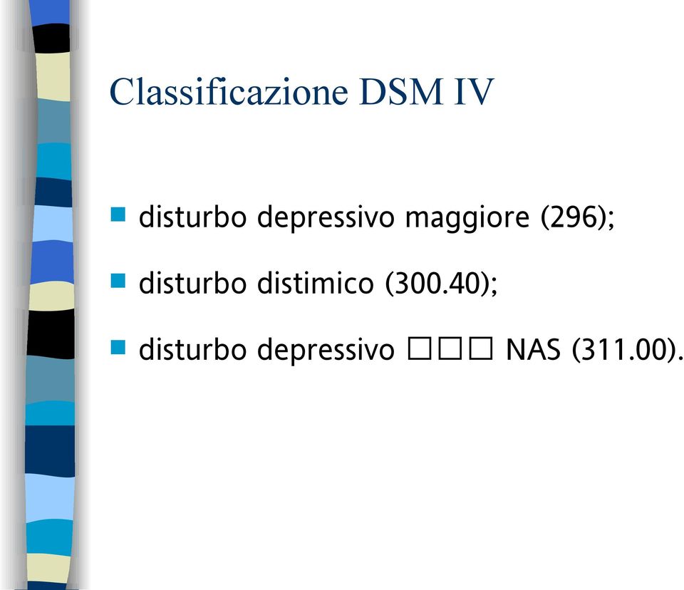 disturbo distimico (300.