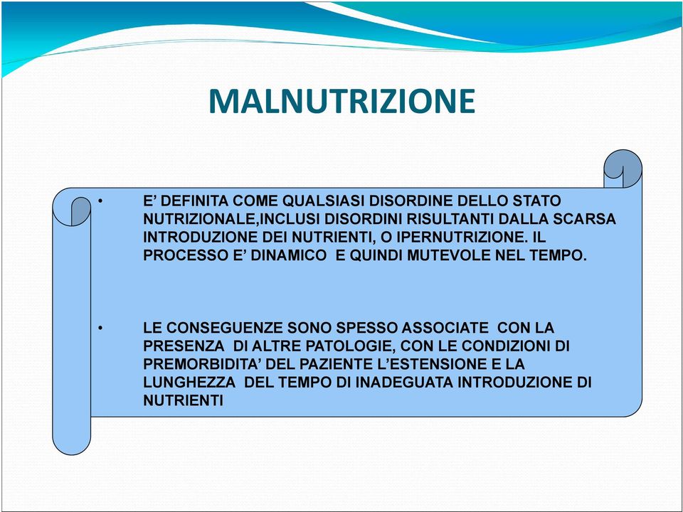 IL PROCESSO E DINAMICO E QUINDI MUTEVOLE NEL TEMPO.