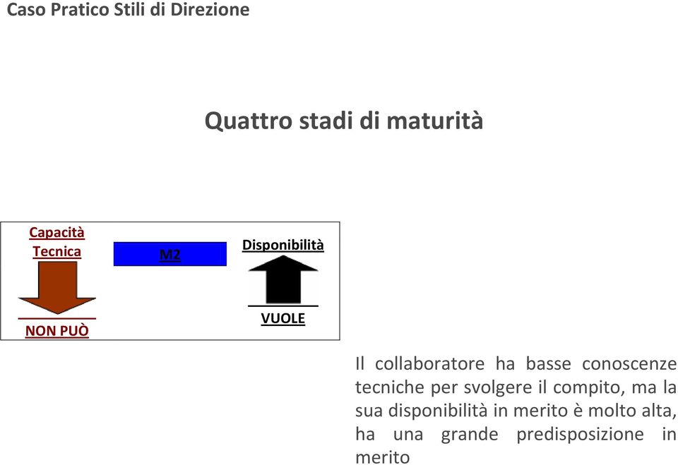 svolgere il compito, ma la sua disponibilità in