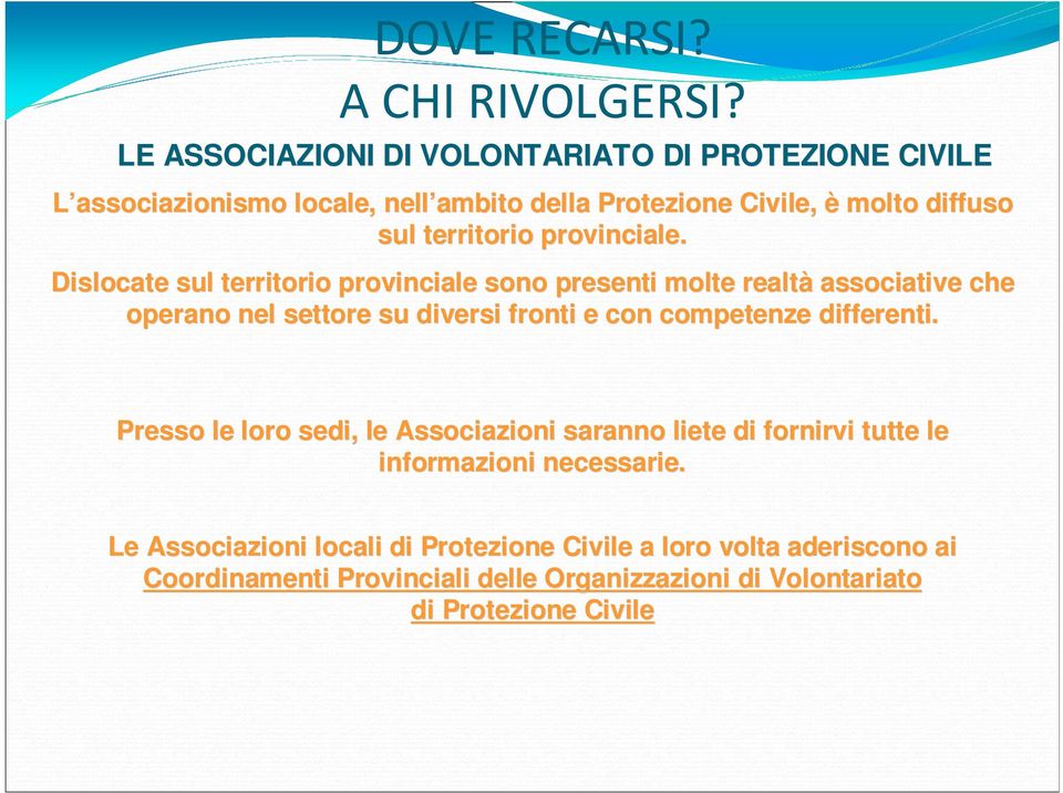 provinciale.