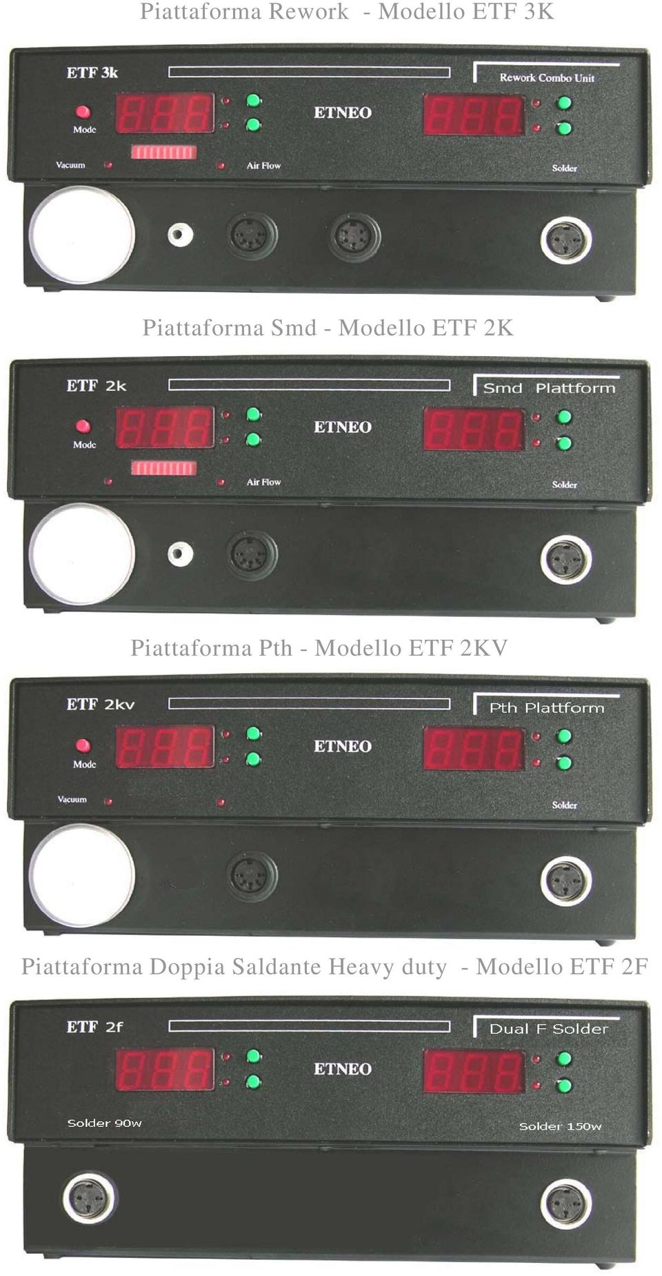 Piattaforma Pth - Modello ETF 2KV