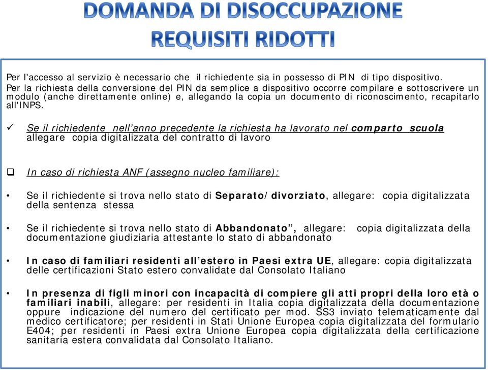 recapitarlo all'inps.