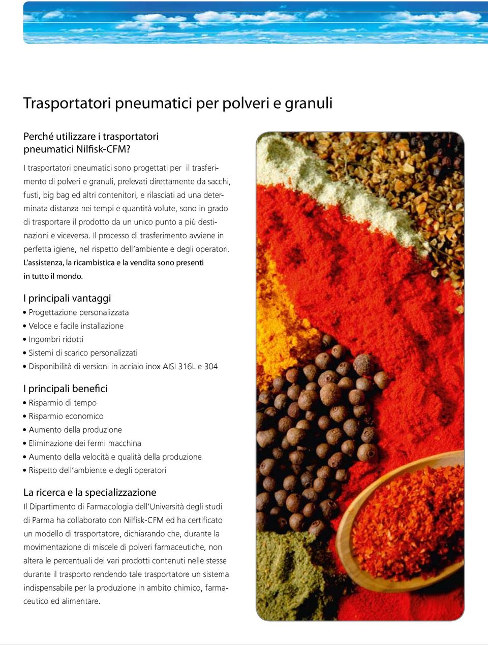 nei tempi e quantità volute, sono in grado di trasportare il prodotto da un unico punto a più destinazioni e viceversa.