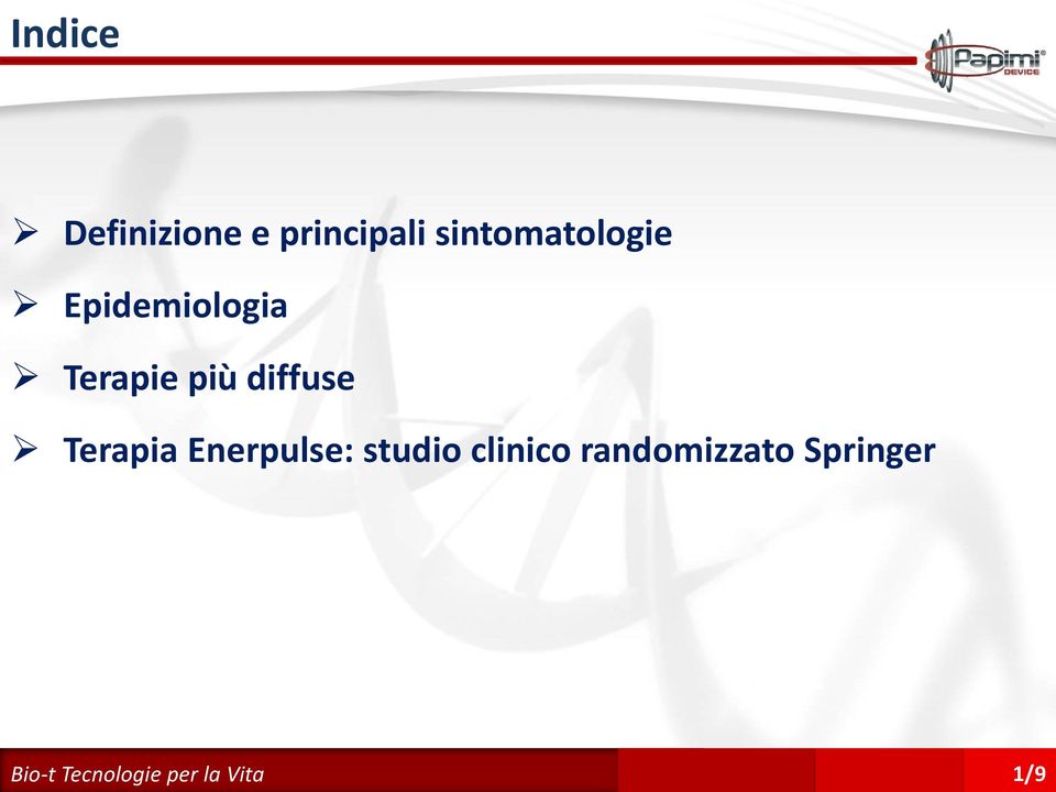 Enerpulse: studio clinico randomizzato Springer