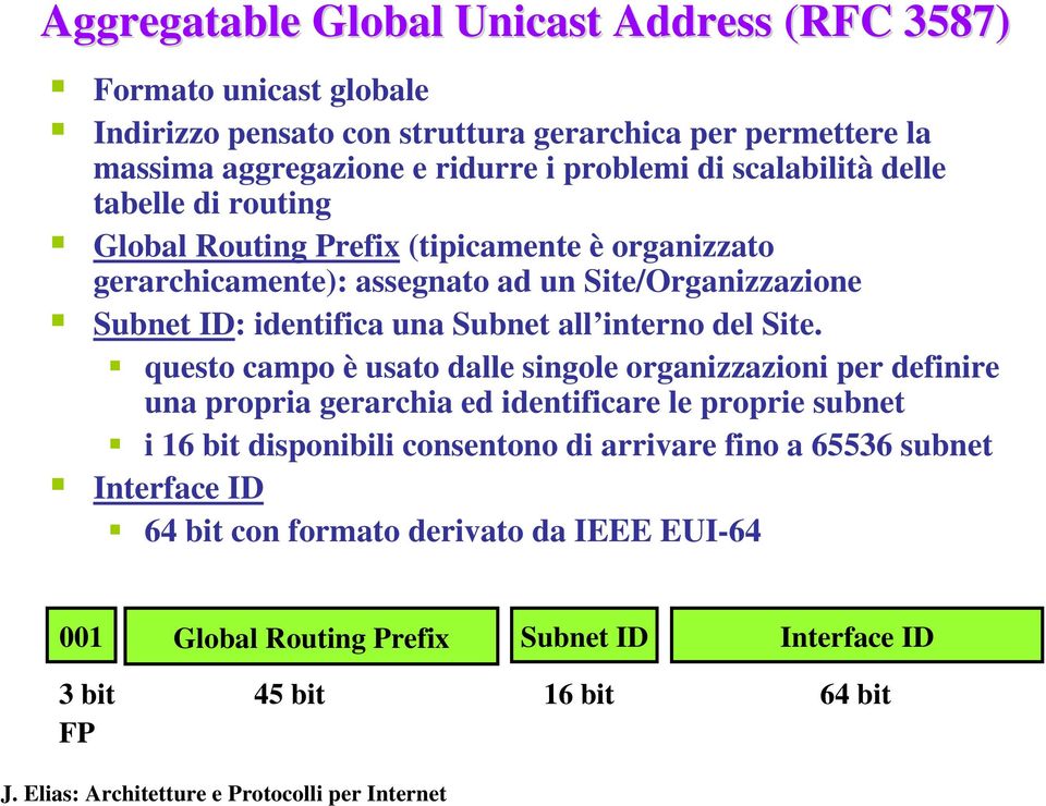 identifica una Subnet all interno del Site.