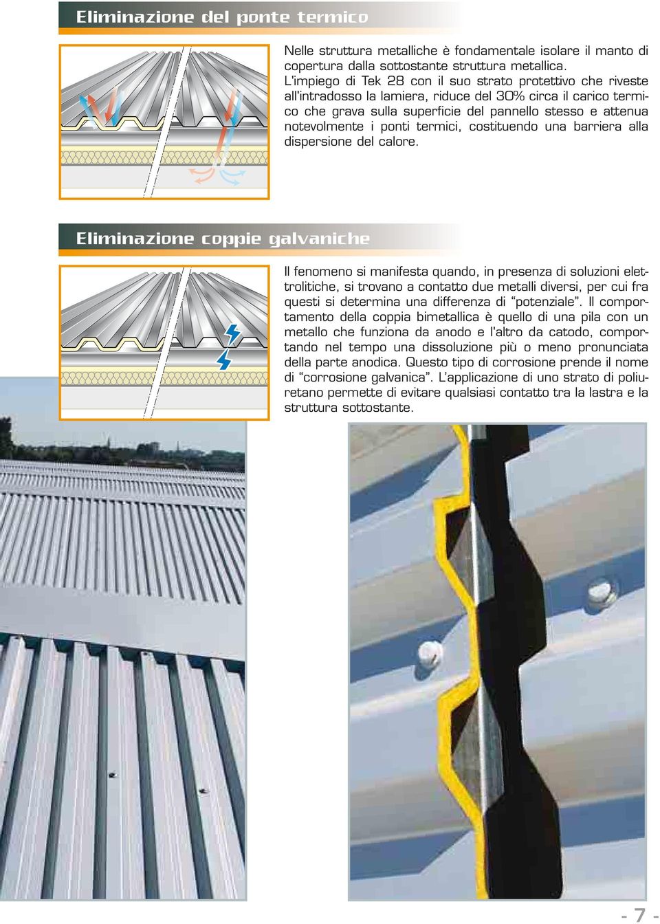 ponti termici, costituendo una barriera alla dispersione del calore.