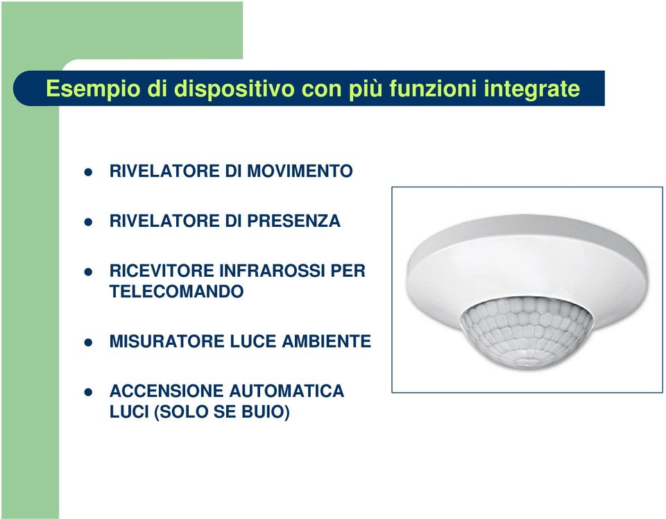 RICEVITORE INFRAROSSI PER TELECOMANDO MISURATORE