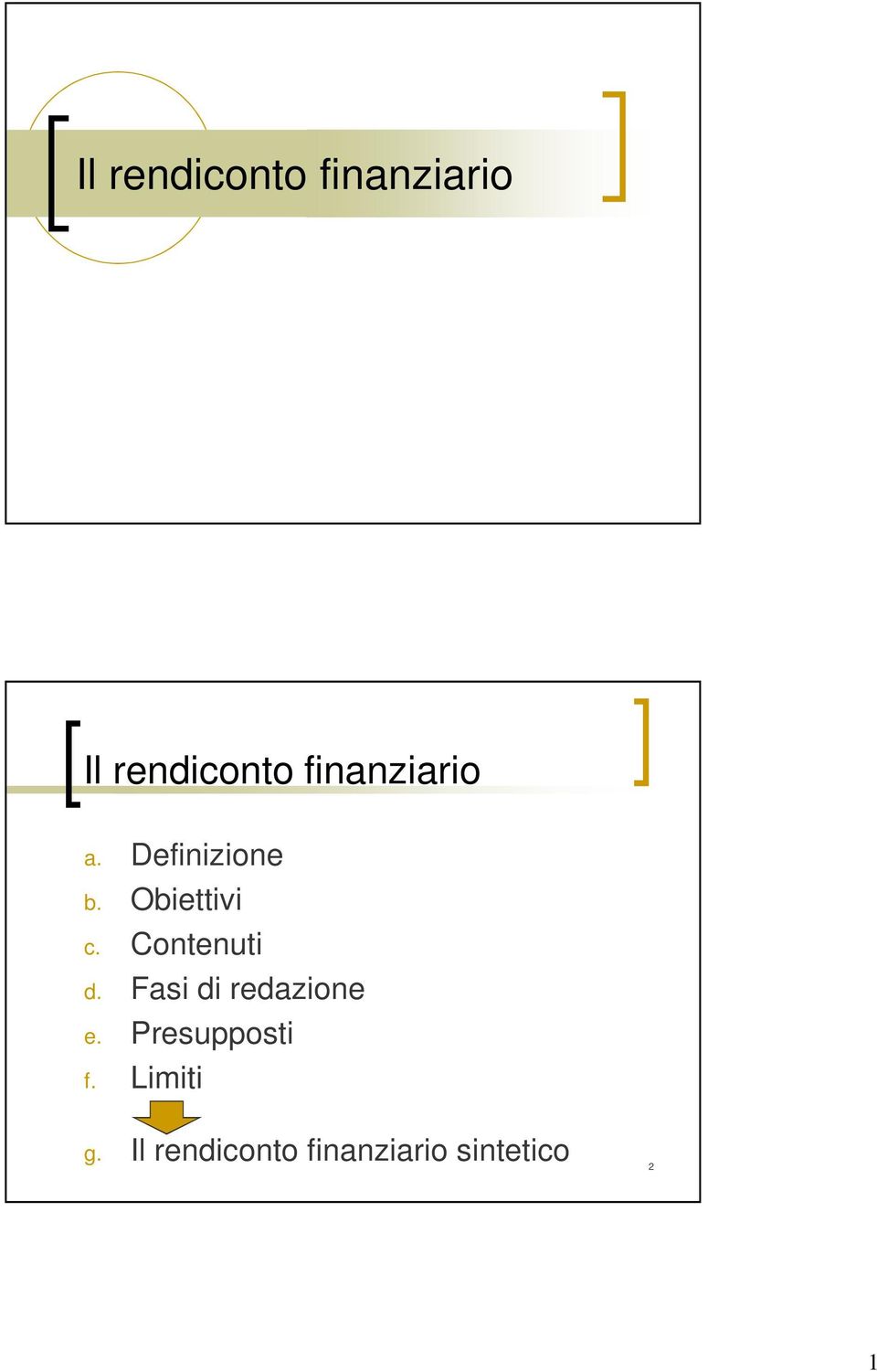 Contenuti d. Fasi di redazione e.