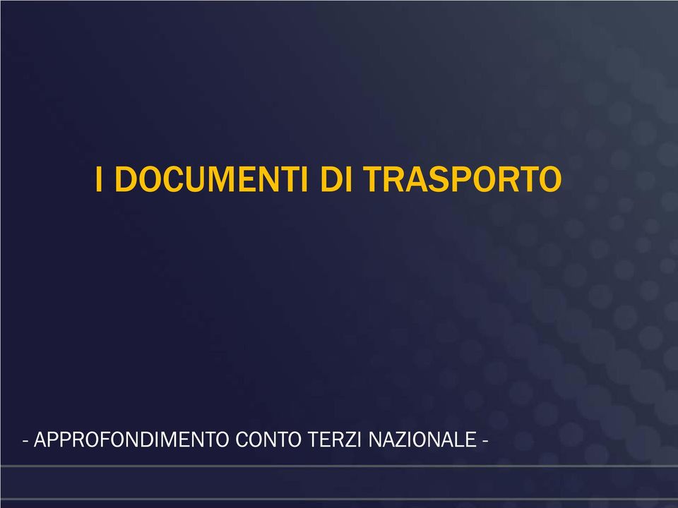 APPROFONDIMENTO