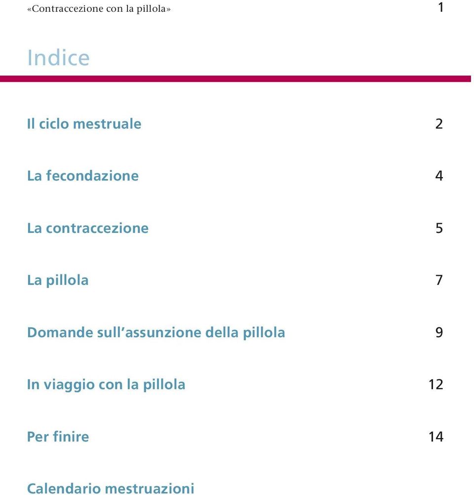 pillola Domande sull assunzione della pillola In