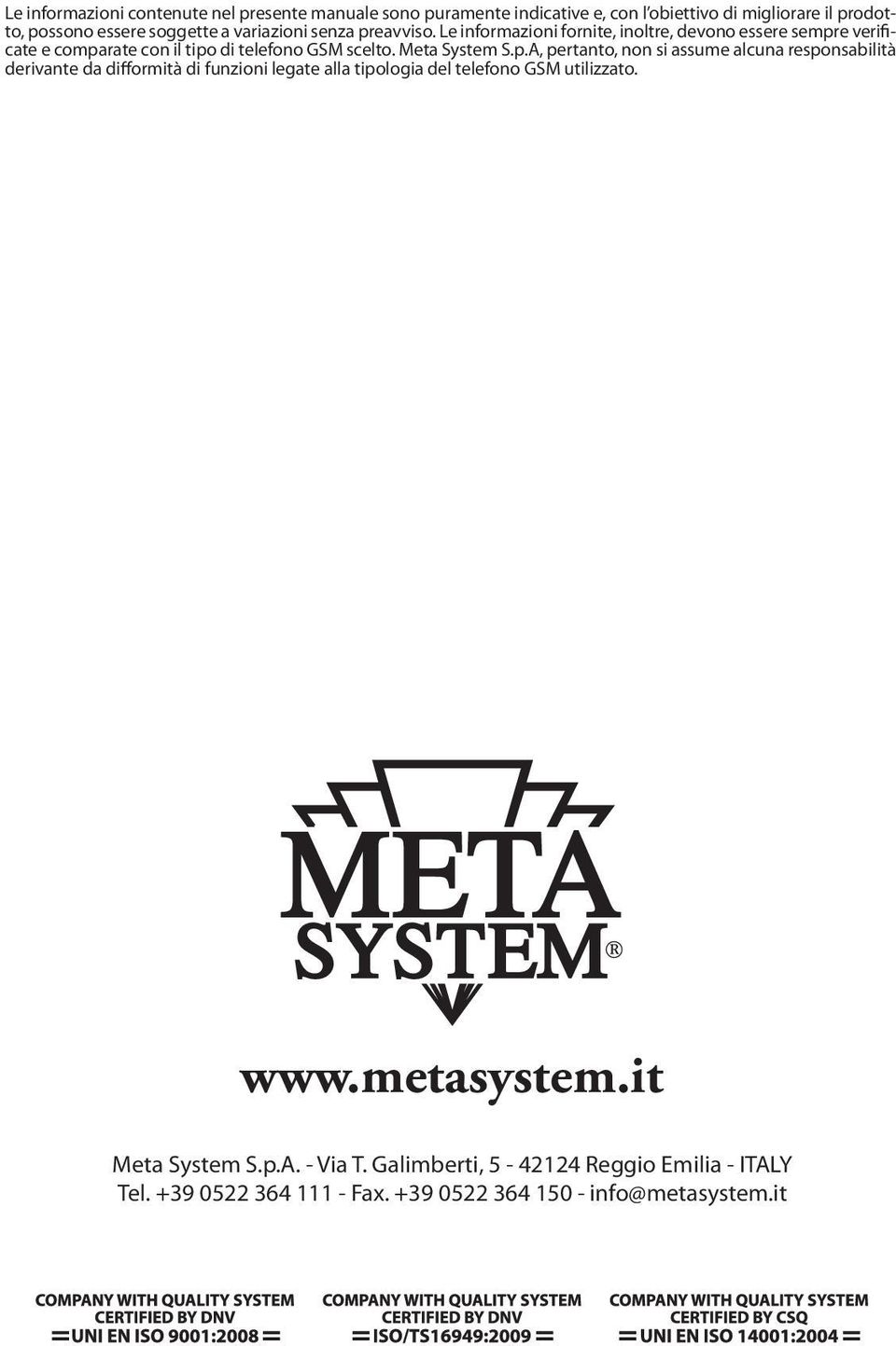 Meta System S.p.