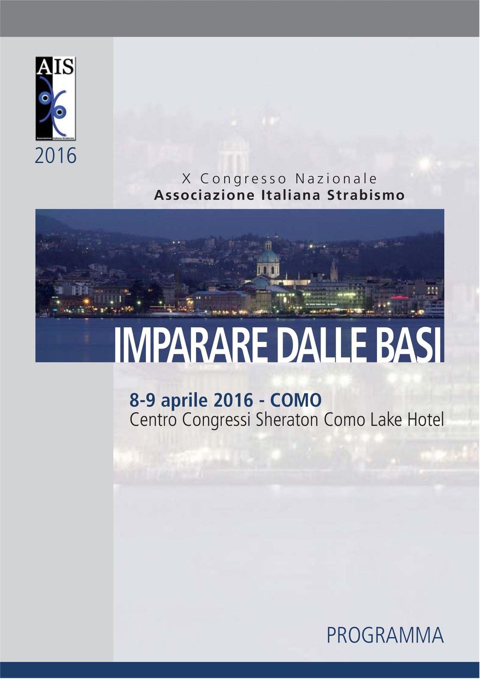 IMPARARE DALLE BASI 8-9 aprile 2016 -