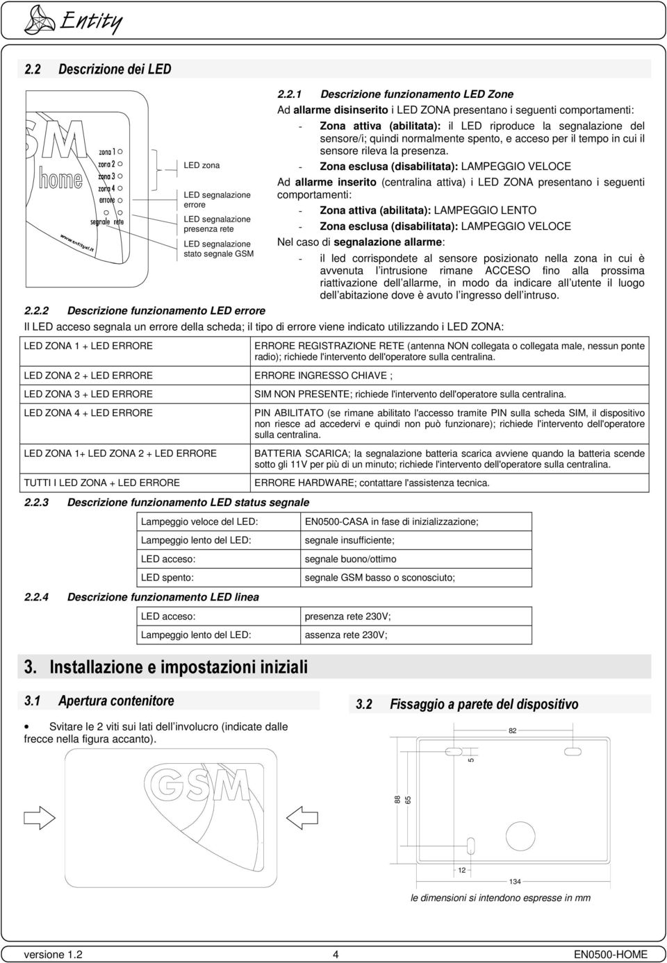 tempo in cui il sensore rileva la presenza.