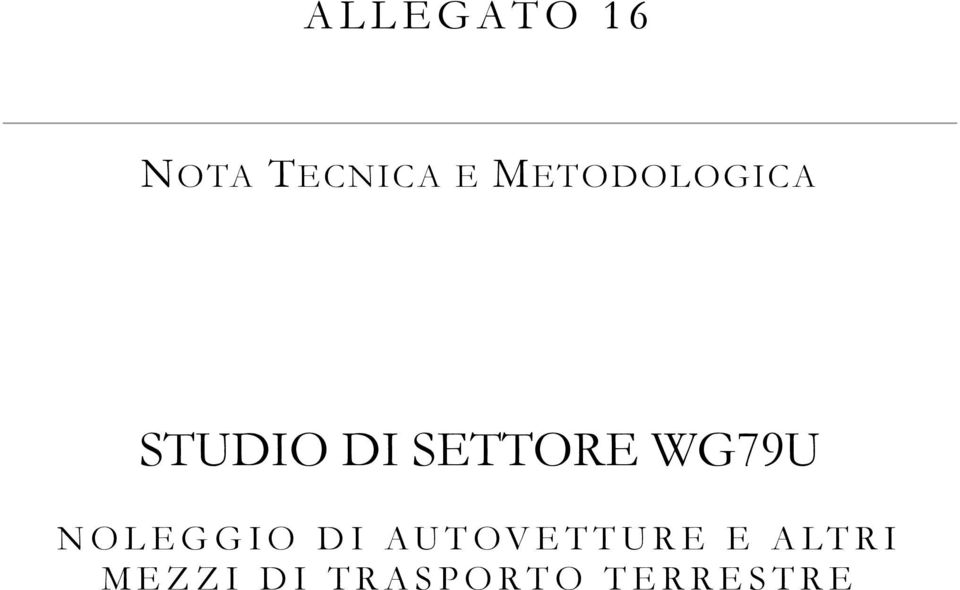 WG79U NOLEGGIO DI AUTOVETTURE