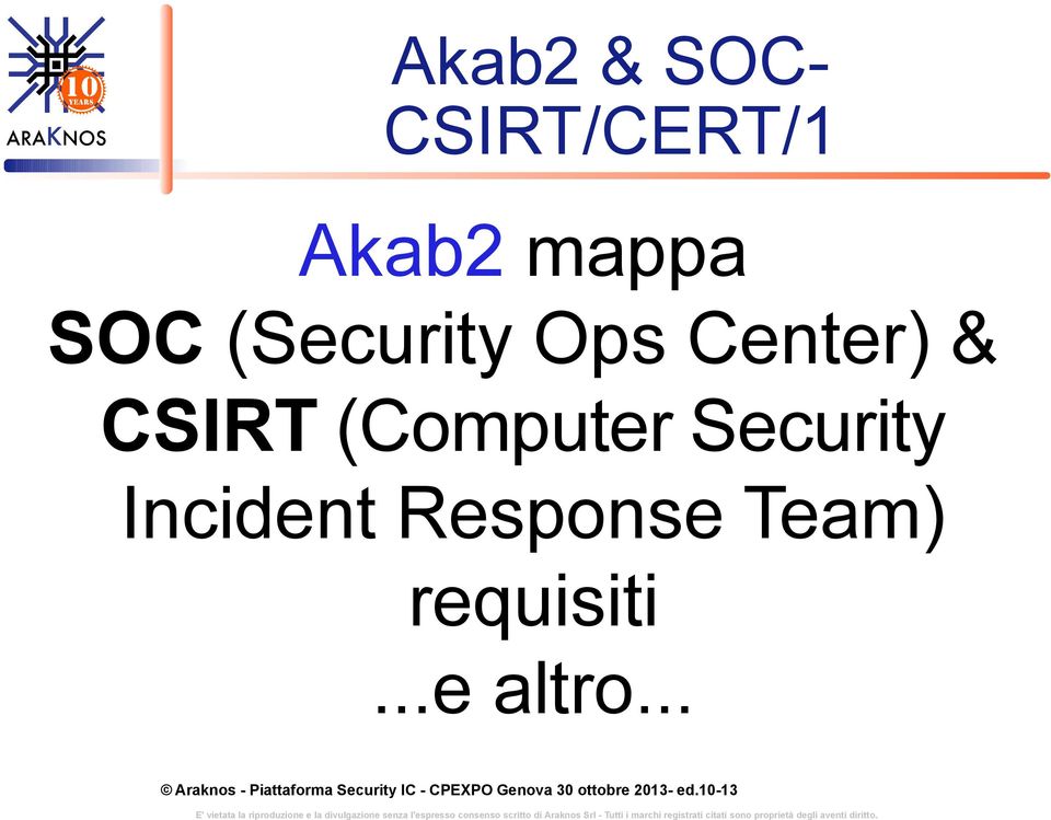 CSIRT (Computer Security Incident